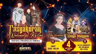🔴LIVE STREAM KETOPRAK WAHYU MANGGOLO - TASYAKURAN WALIMATUL KHITAN RAFAEL PRAMULIA ISMAIL - JEPARA