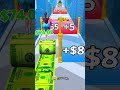 💸 Dollar Queen👑 Money Roller!🤑 Level_2 😍 #moneyrush #moneyroller #gameplay #mobilegaming #gameshorts