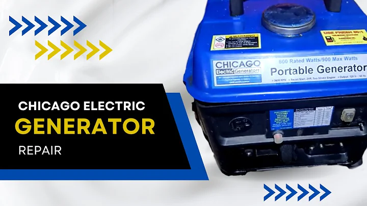 Quick Fix for Your Chicago Electric 800W Generator