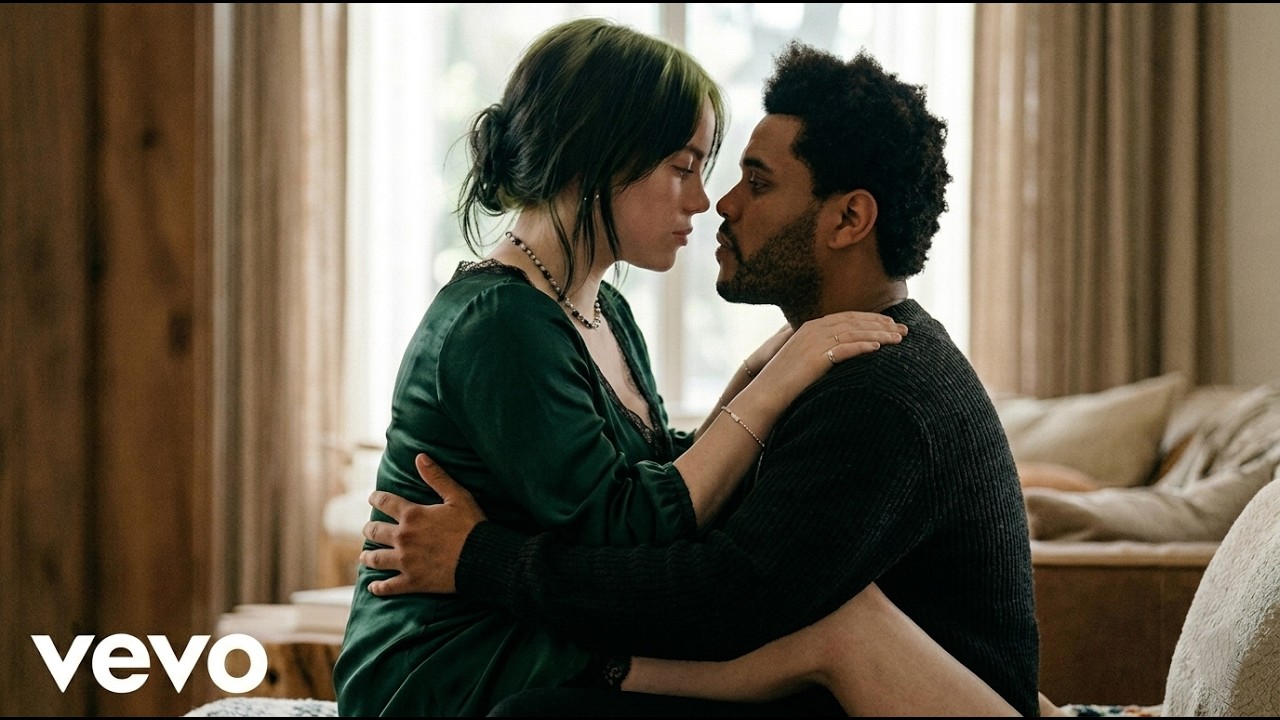 Billie Eilish ft The Weeknd -Toxic Love (official lyrics video)
