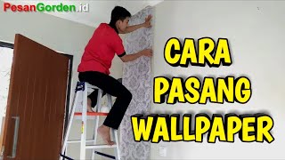 Cara Pasang Wallpaper  || Jual Wallpaper  082310989451 HOW TO APPLY WALLPAPER