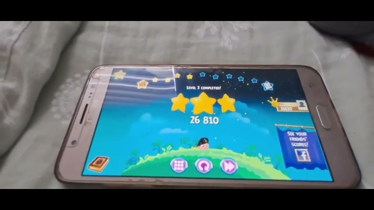 Angry birds Stella Level 1 to 5 / 3 stars