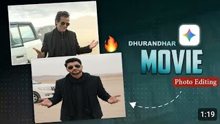 Rehman Dakait Viral AI Photo Editing Prompt | Dhurandhar Movie RehmanDakait Photo Editing#dhurandhar screenshot 3