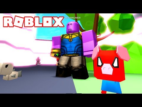 Actualizacion Y El Spidercerdo De Thanos Roblox Superhero Simulator Youtube - ultima zona con thanos roblox superhero simulator