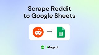 How to Scrape Reddit to Google Sheets
