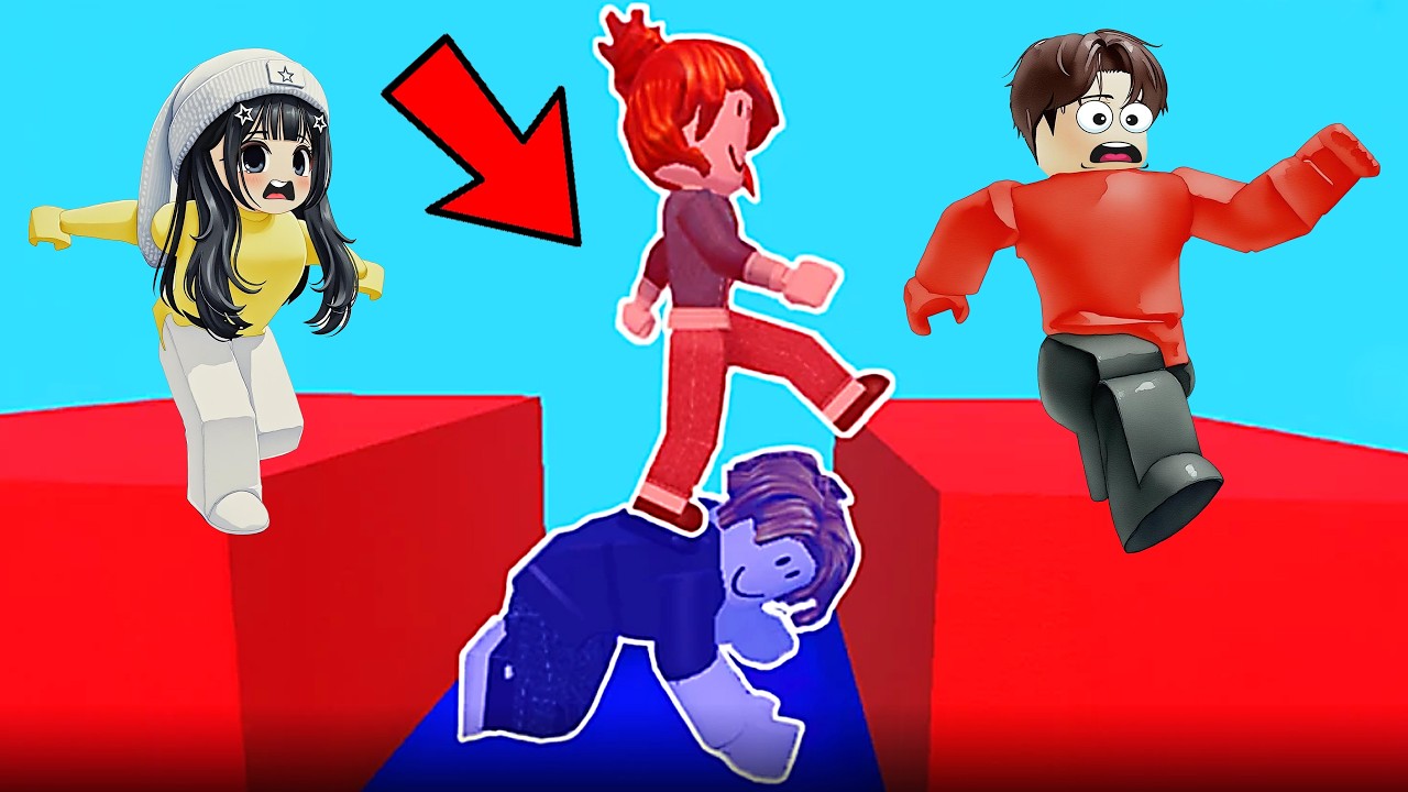 Yuta Mio dan Kayuma main teka teki kerja tim puzzle Lego tiga pemain - Roblox