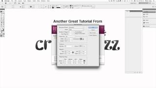 Creating a Document Using InDesign CS5