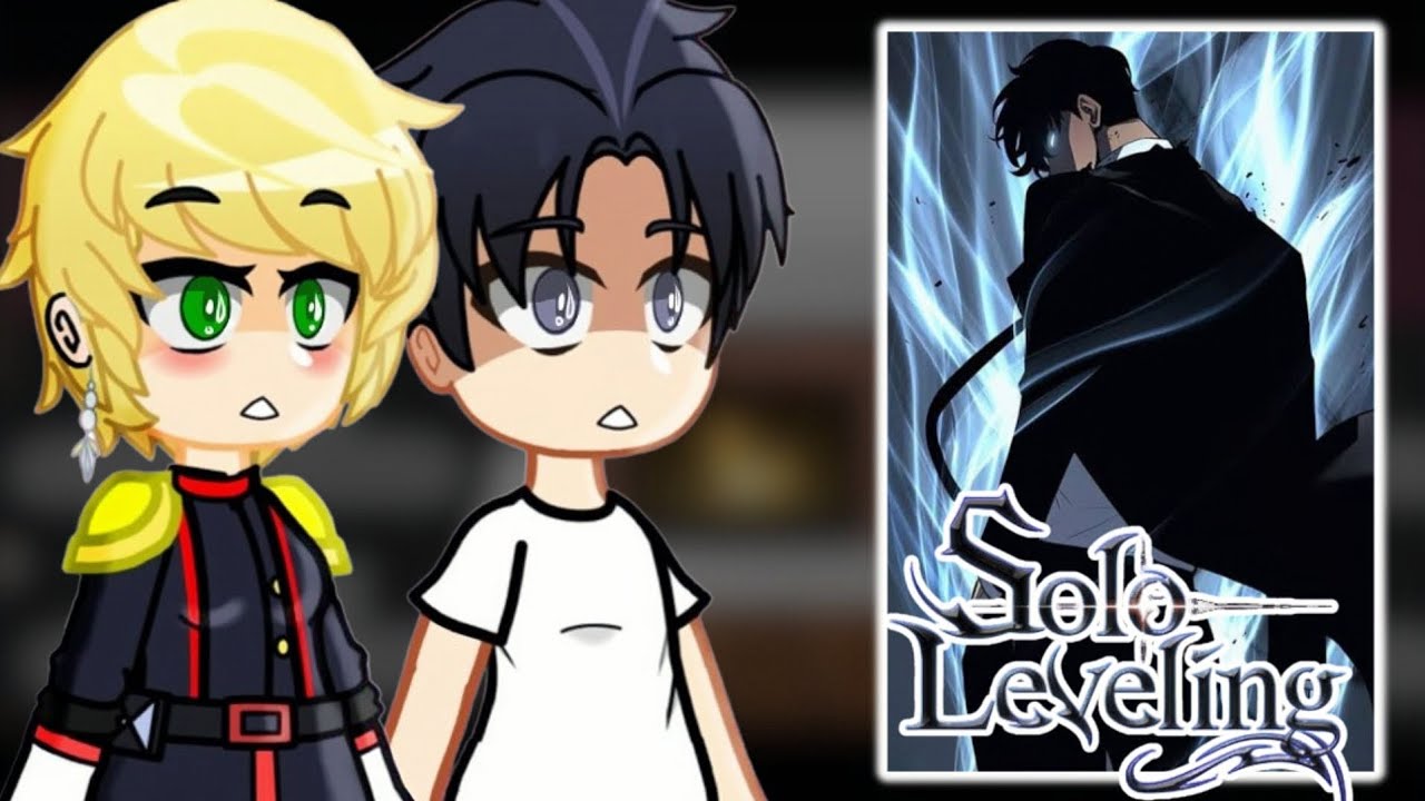 Mato seihei no slave react to Sung jin woo as Yuuki's brother |~Solo Leveling~| - gacha react