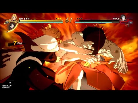 鬼滅の刃 ヒノカミ血風譚 煉獄 杏寿郎 VS 朱紗丸 (ベリーハード) 助っ人不使用