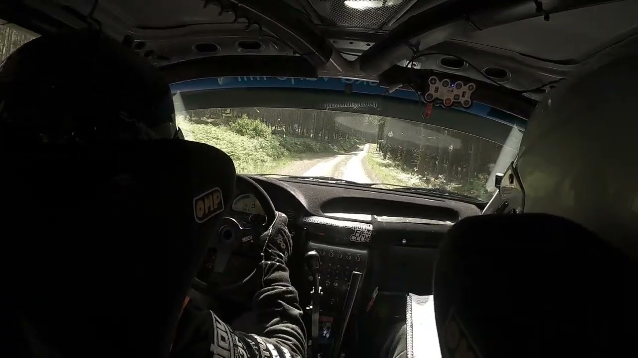 Rally Arvika 2022 SS3 Robert Andersson / Jesper Samuelsson Opel Astra Kit-Car