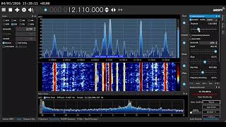 [SW] 12110 kHz - Iran International, Kostinbrod - vs 2 to 3 Iranian Jammers, Mar 4 2026