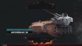 World of Tanks PS5 console unlocking WT AUF E100!