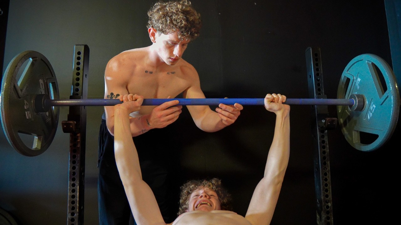 Forcing My Brother To Hit A Bench PR