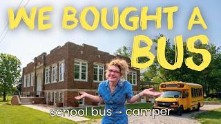 We Bought a School Bus for Our Schoolhouse & Now We're Converting It Into a Camper