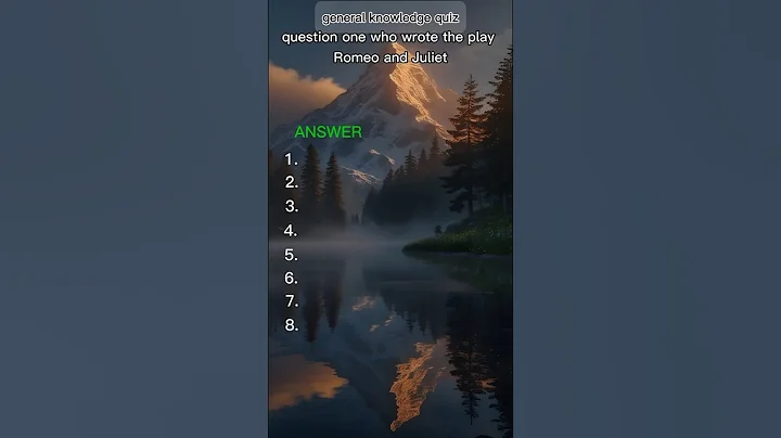 Can You Answer These General Knowledge Questions? | Quiz Challenge