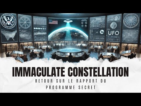 Retour sur le rapport Immaculate Constellation (+ récap conférence OVNI : La Fin du Secret ?)
