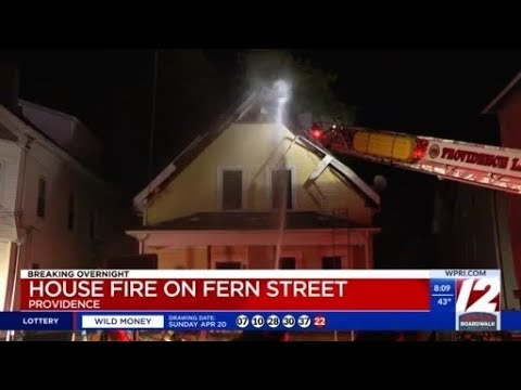 Crews knock down fire in Providence - YouTube