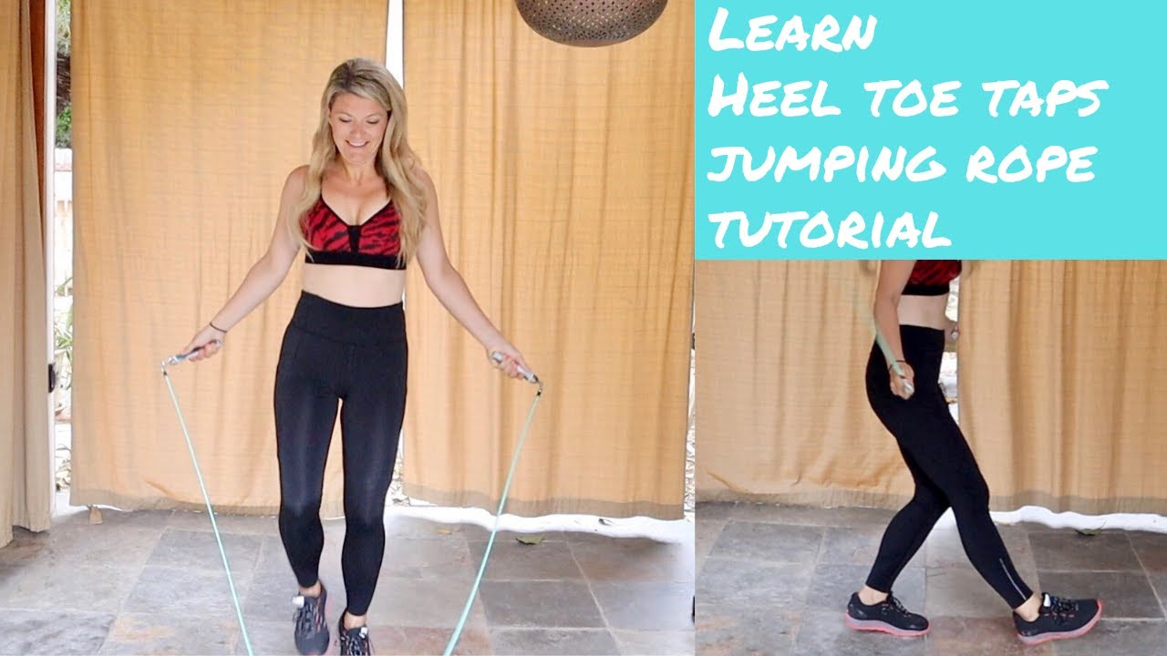 How to do Heel Toe Taps Jumping Rope in 