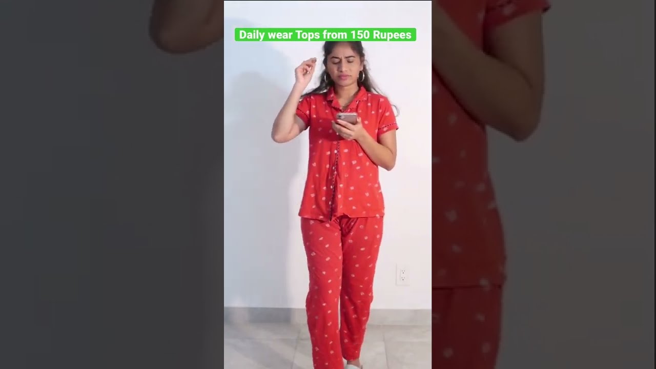 Amazon daily wear Tops from 200 to 500 Indian rupees ❤️ | Swaroopa Anil Vlogs