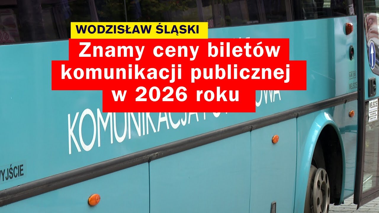 Wodzisław Śląski: znamy ceny biletów i rozkład jazdy nowej komunikacji powiatowej