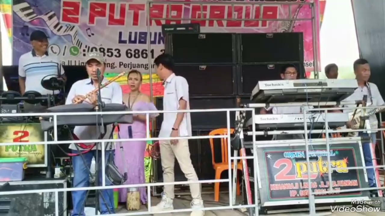 satu jam bersama 2 putra mini muzik. Lubuklinggau..