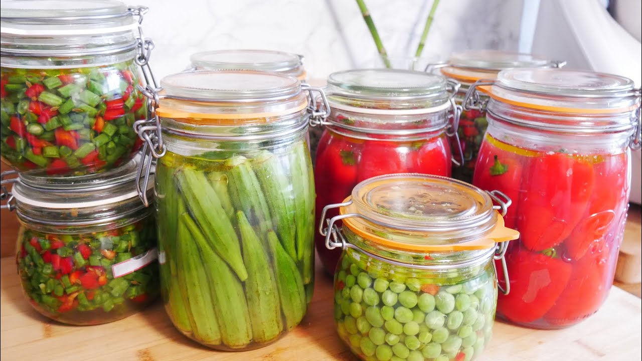 تحضيراتي لعيد الاضحى الخضر المخمرة او المخللة طبيعيا تساعد على هضم اللحوم بربيوتيك  طبيعي