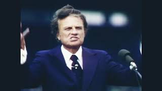 Billy graham's sermon - the goodnews is god loves you there's a purpose for living don't give up