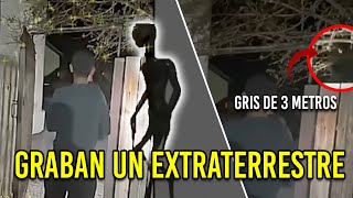 Graban un EXTRATERRESTRE de 3 metros en las vegas tiene AVERSIÓN por DIOS