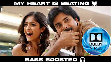 My Heart Is Beating Bass Boosted || Jalsa ||Pawan Kalyan || Trivikram || @Lofiboy1709