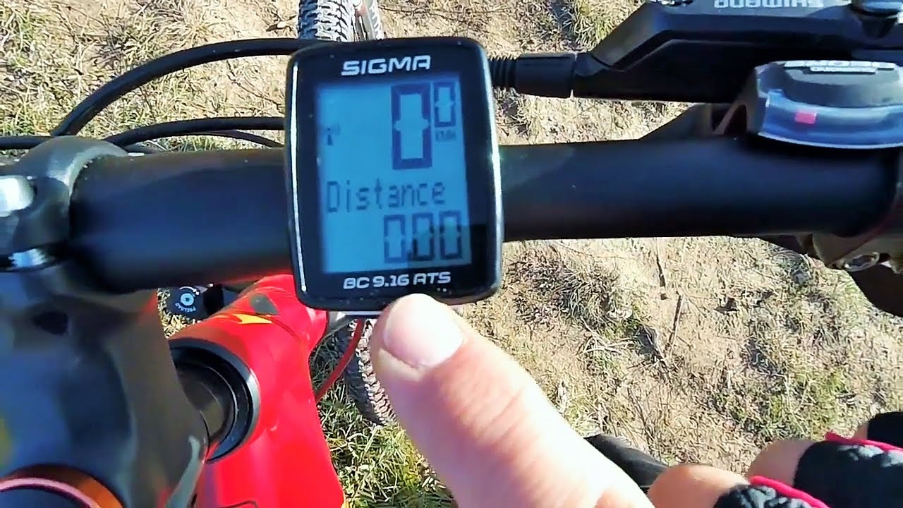 COMPTEUR VELO AVEC FIL SIGMA BC 5.16