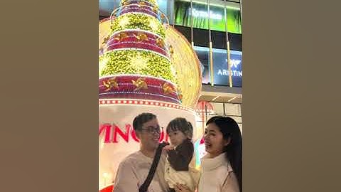 Khám phá cây thông Noel cao nhất ở Vincom Mega Mall Ocean Park 😊