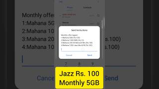 jazz internet budget packages only Rs 100 screenshot 3