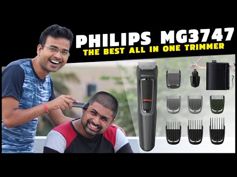 Philips MG3747/15 Haircut & Review | The Best All in One Trimmer for Men under 2000