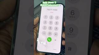 Apple 🍎 iPhone 📱 13 display replacement | #apple #iphone #display #smartphone #screen