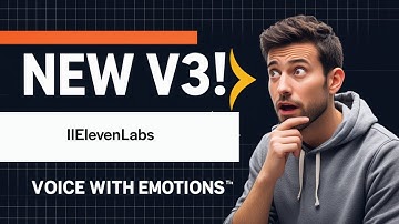 ElevenLabs V3 is Here! 🔥 Best AI Voice Generator with Emotions | Realistic AI Voice 2025