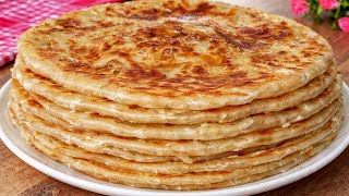 Ben Böyle Kolay Yapılan Katmer Görmedim❗ Evde Un,Su,Tuz Varsa Herkes Bu Katmeri Kolaylıkla Yapabilir