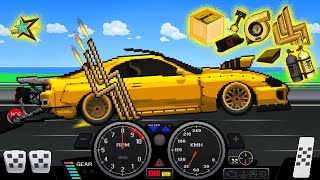 I Spent 1000 Hours Making the EXTREME GOLD SUPRA MK4 in Pixel Car Racer