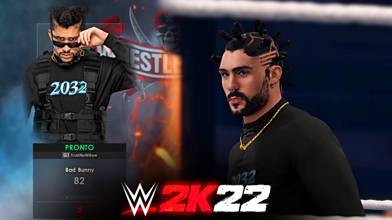 WWE 2K22: Bad Bunny Entrance & Finisher! 