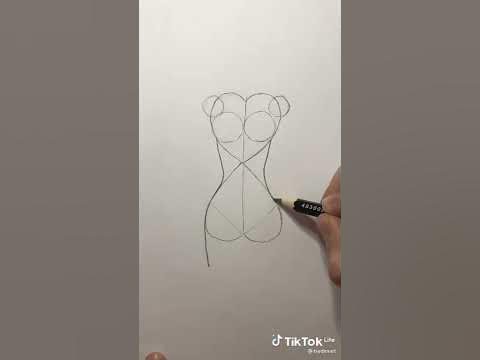 как легко рисовать женское тело - YouTube