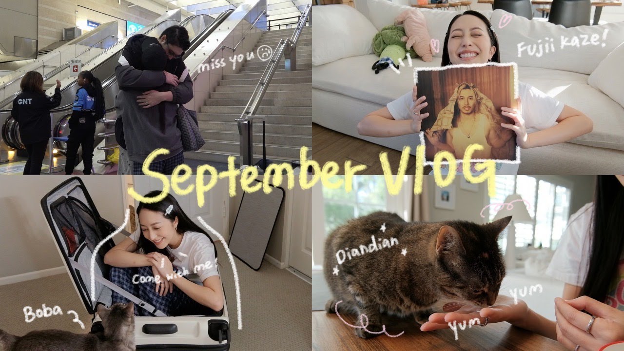 加州日記🍋回台前一週的日常🏹陪我整理行李（帶一堆長袖根本穿不到！）