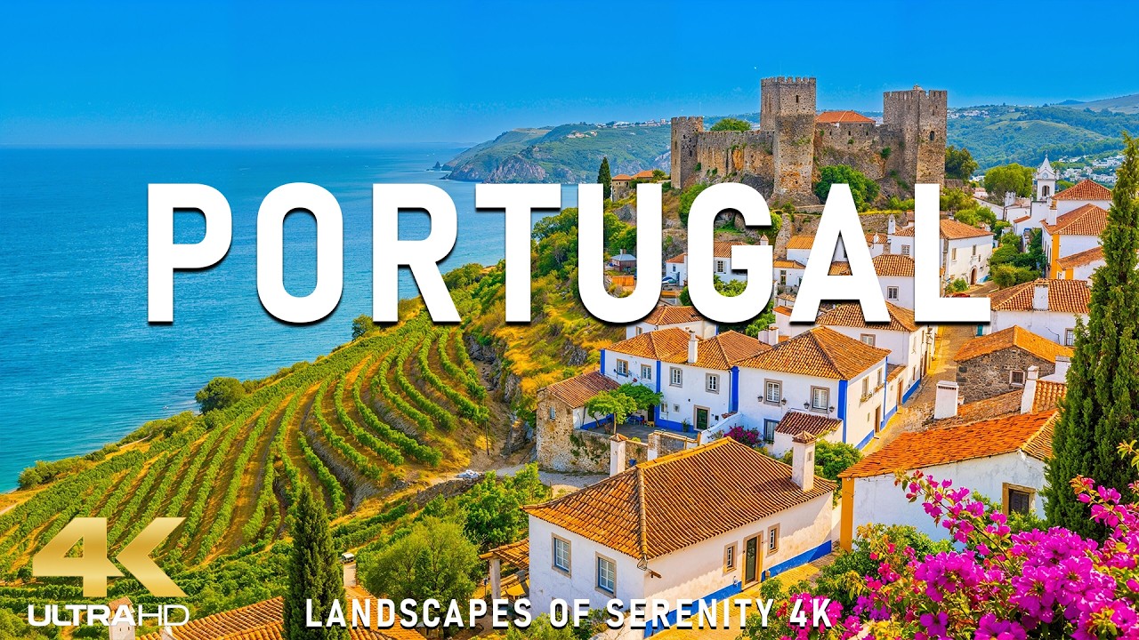 Portugal 4K UHD | A Natural & Cultural Wonder, Coastal Cliffs & Historic Landmarks