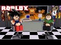 VIRAMOS ANIMATRONICS NA PIZZARIA DO FIVE NIGHTS AT FREDDY'S NO ROBLOX!!