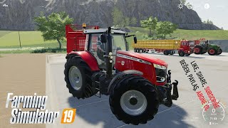 Farming Simulator 2019 Massey Ferguson 7700S v1.2.1.0 Traktör Mod FS19