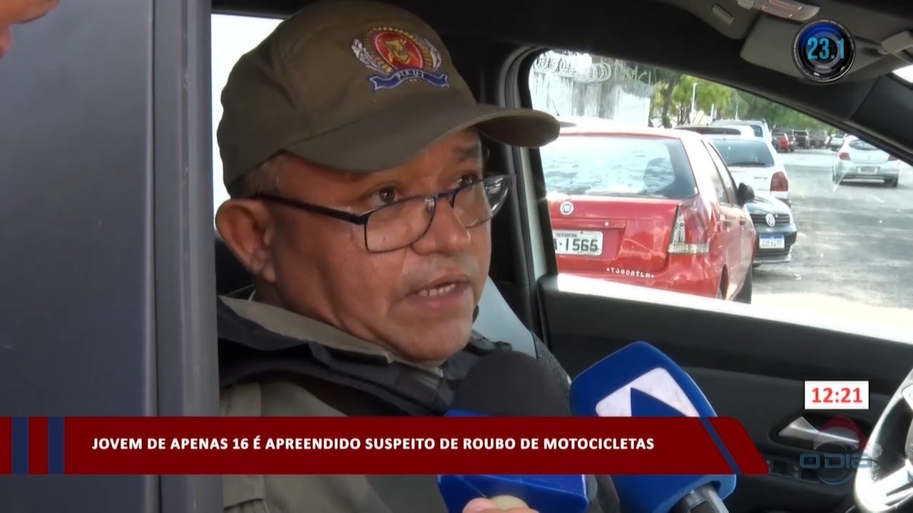 Jovem de apenas 16 anos é apreendido furtando motocicletas 15 12 2023
