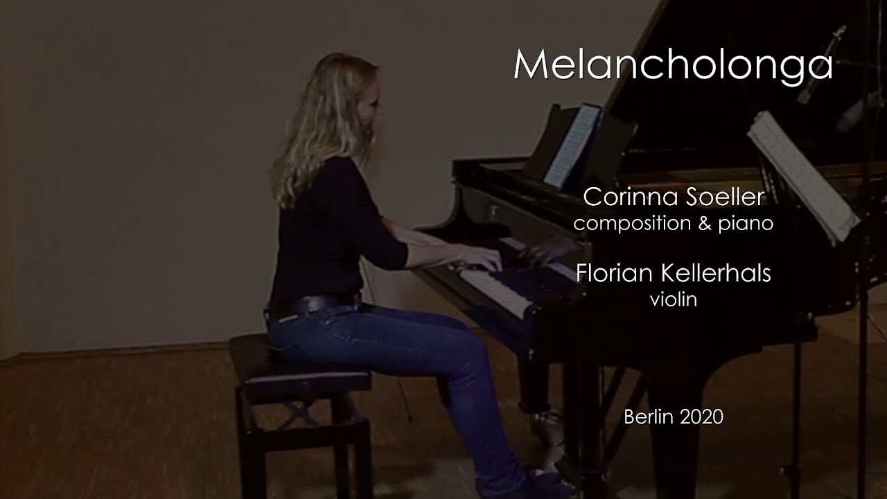 Modern Tango violin piano - Melancholonga  Soeller