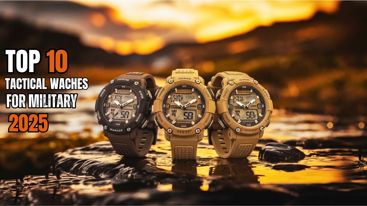 Top Gear Expert Picks 10 BEST Tactical Watches for 2025 Military & Survival Use