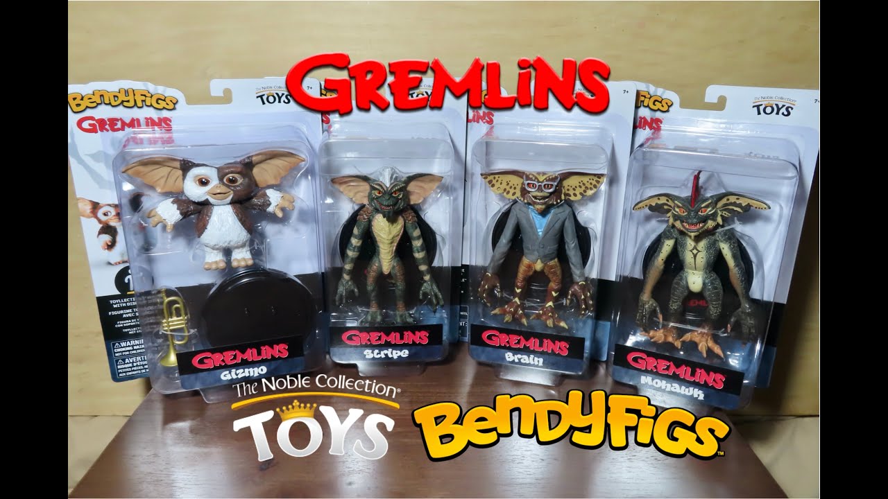 GREMLINS - Gizmo - Figurine Bendyfigs avec support