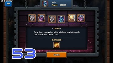 Dungeon Rush Brave Trial 53 Battle with myself