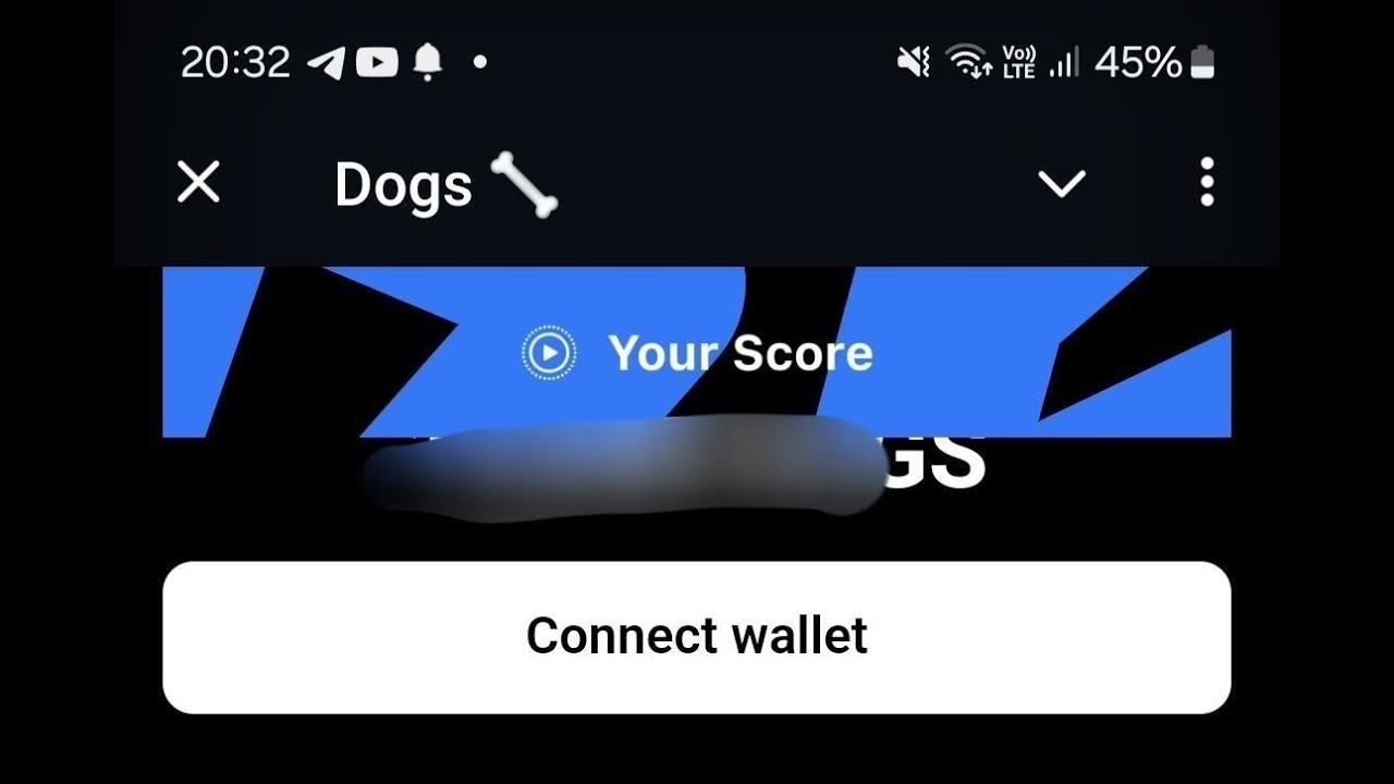 Dogs Update Connect Your wallet 😱