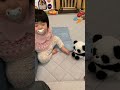 The panda was just trying to be friendly 😂 #shorts